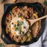 Realistic spread of chicken fajita leftover ideas with quesadillas, burrito bowls, and nachos on a wooden table