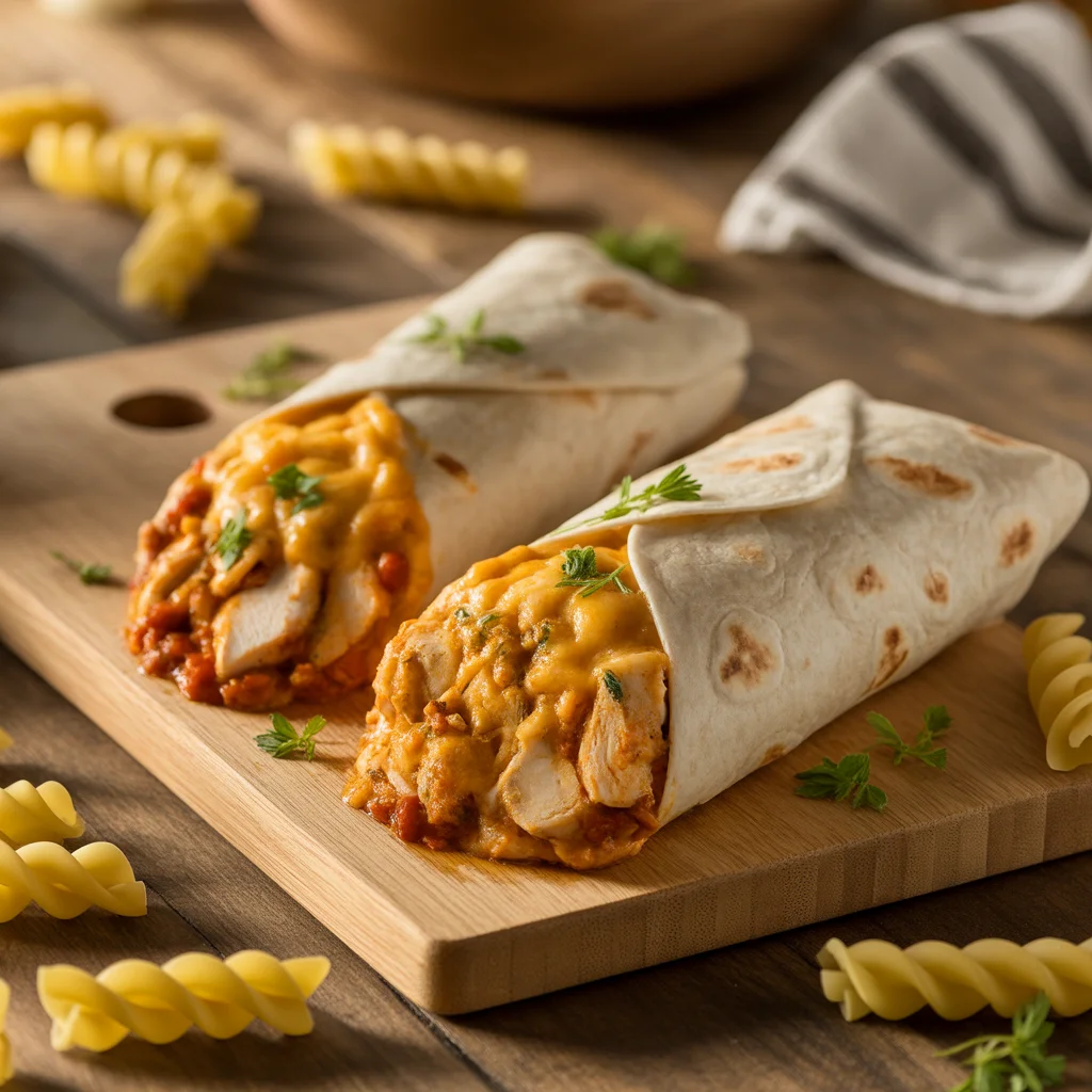 Cheesy Garlic Chicken Wraps You’ll Want to Make Tonight!