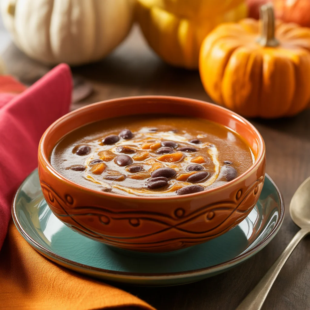Nourishing Pumpkin Black Bean Soup Recipe