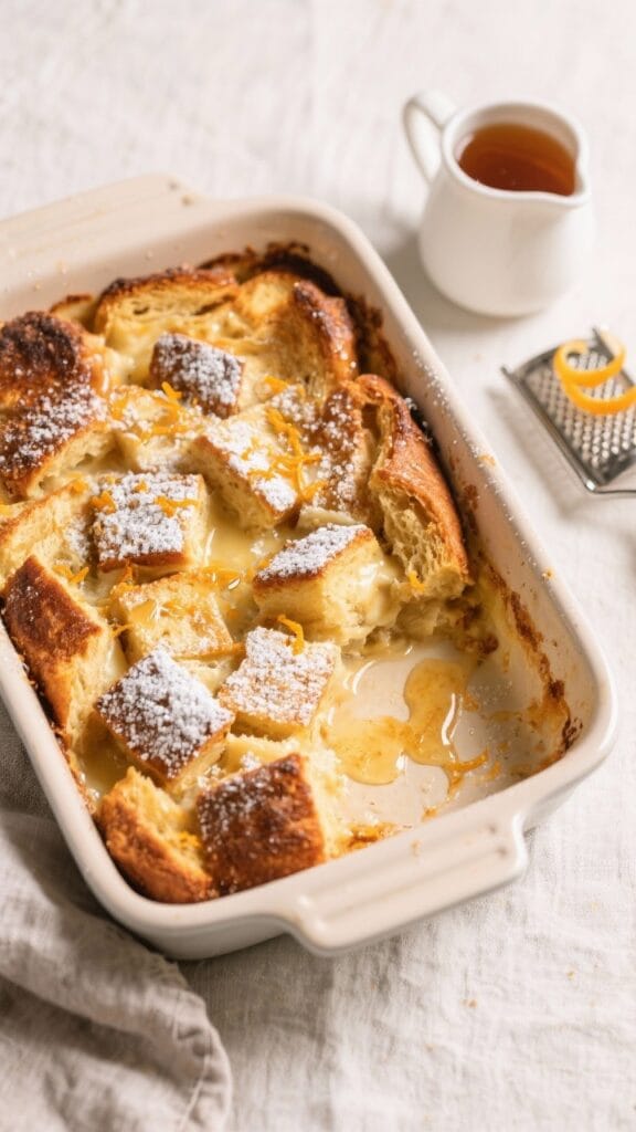 Panettone French Toast Casserole - A Cozy Make-Ahead Brunch