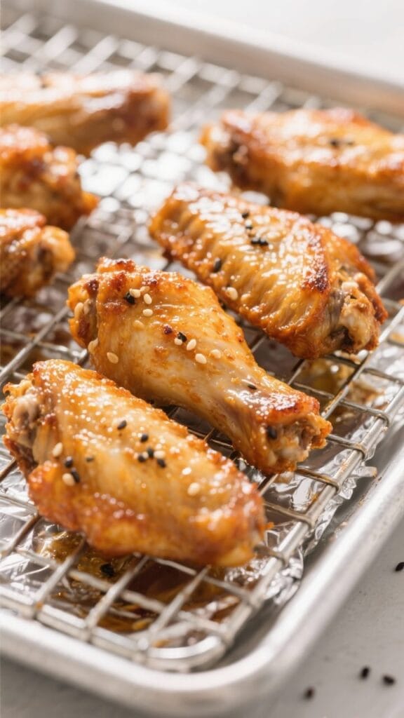 Sweet Honey Garlic Chicken Wings Recipe