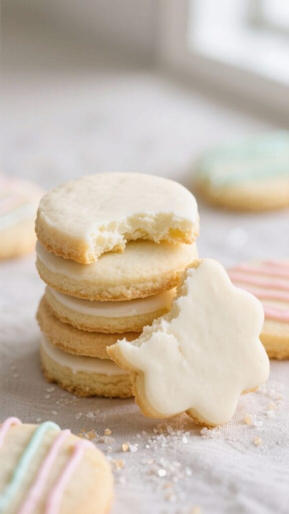 Cut Out Sugar Cookies With Cream Cheese
