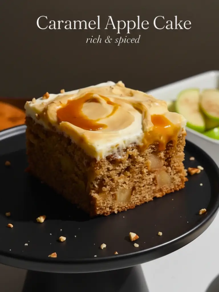 The Best Caramel Apple Cake