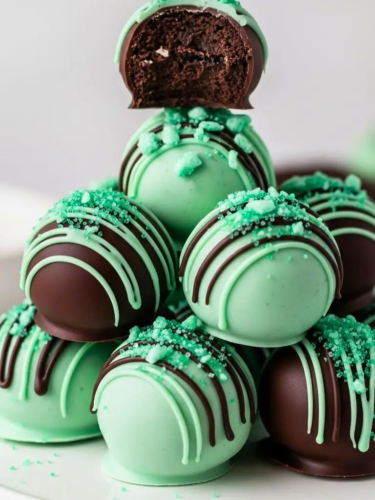 Mint Oreo Balls