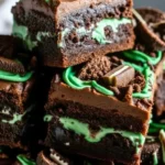 The Ultimate Loaded Mint Brownies