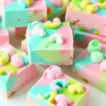 EASY LUCKY CHARMS FUDGE