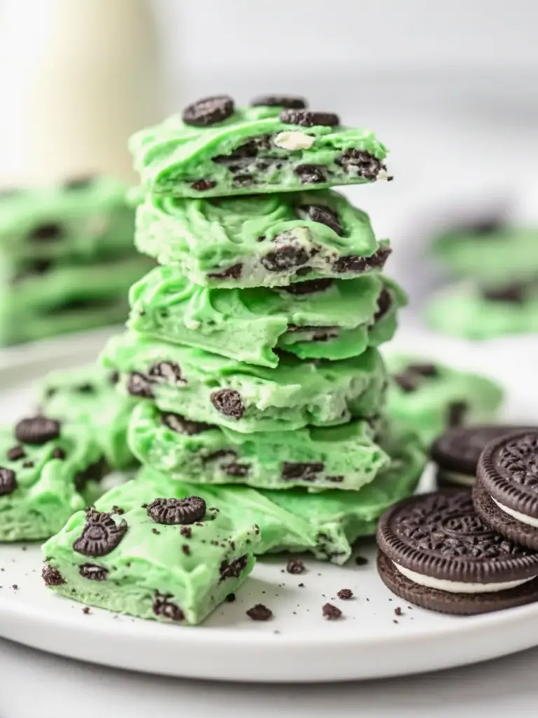 Mint Oreo Bark
