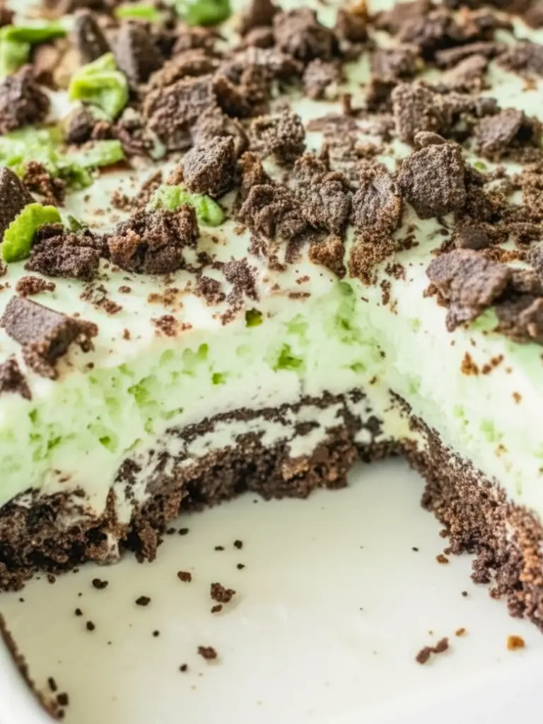 Shamrock Lasagna for St. Patrick's Day