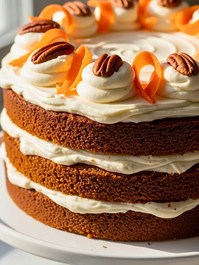 Carrot Cake Best Moist Recipe with Cream Cheese