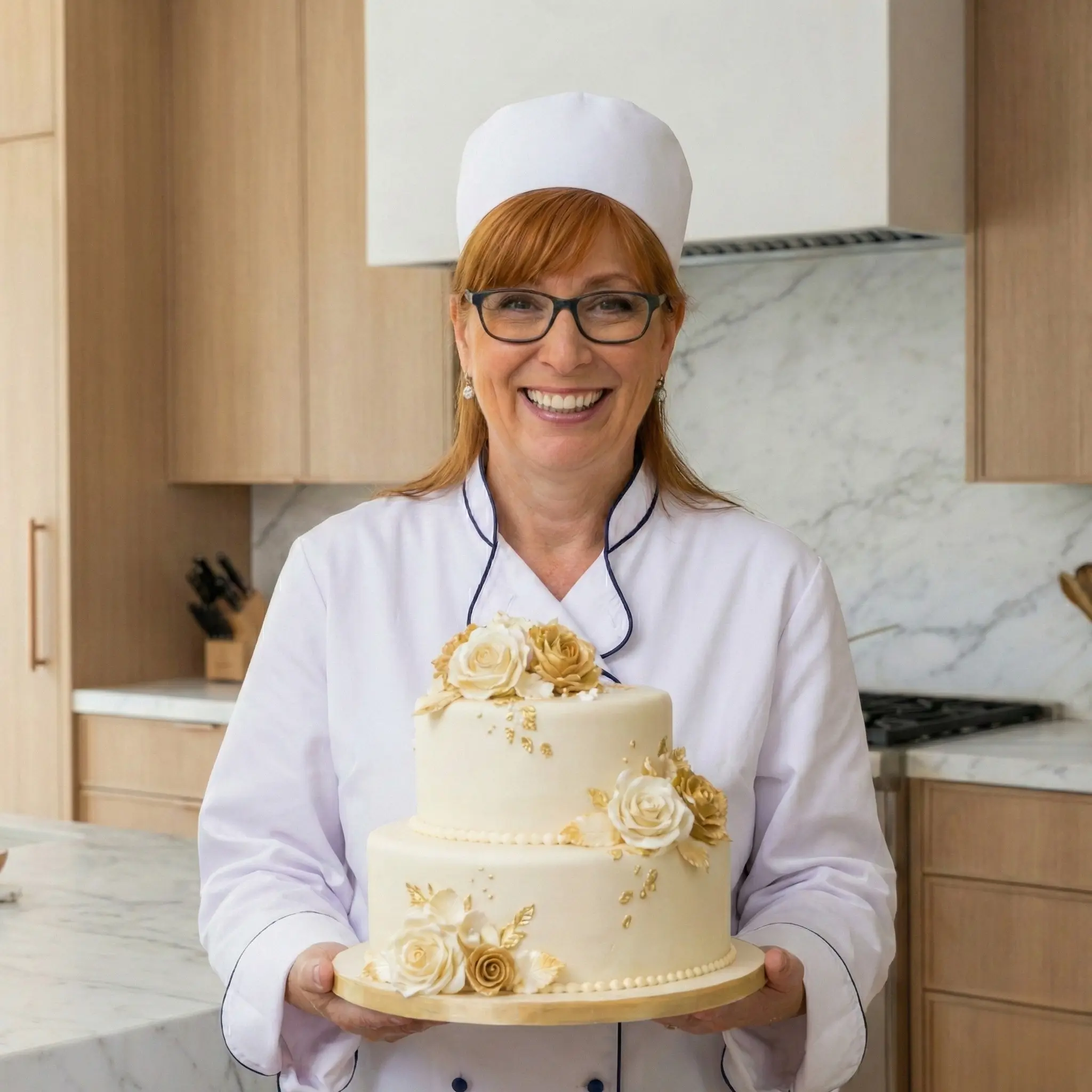 Chef Luna Baked Avatar Logo