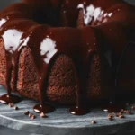 Chocolate Cake with Chocolate Glaze