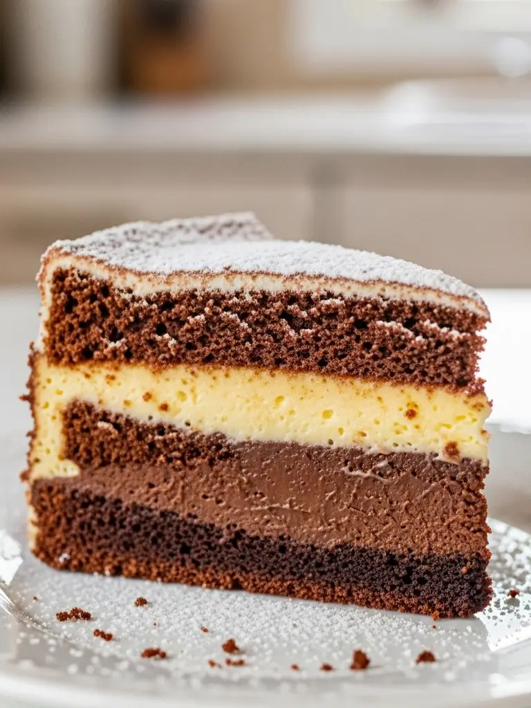 Chocolate Custard Cake
