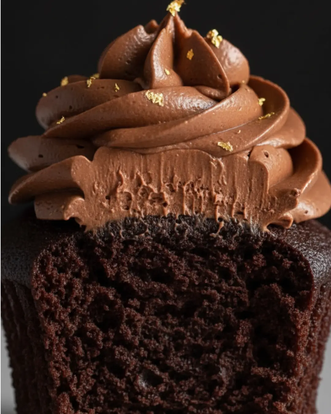 Chocolate Custard Cupcake