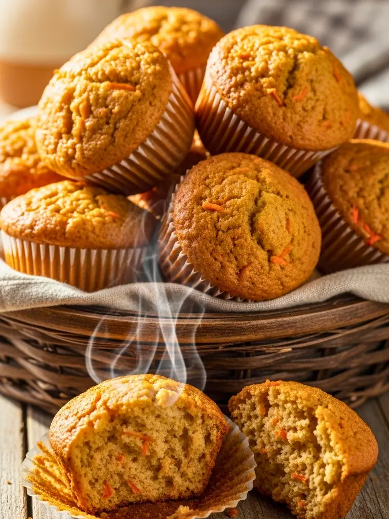 Easy And Healthy carrot bran muffin recipe