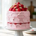 Strawberry Layer Cake from Scratch