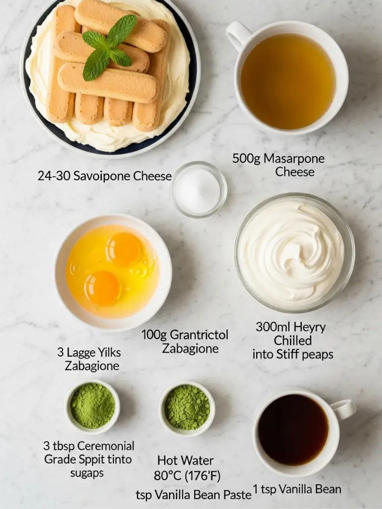 Matcha Tiramisu Cake