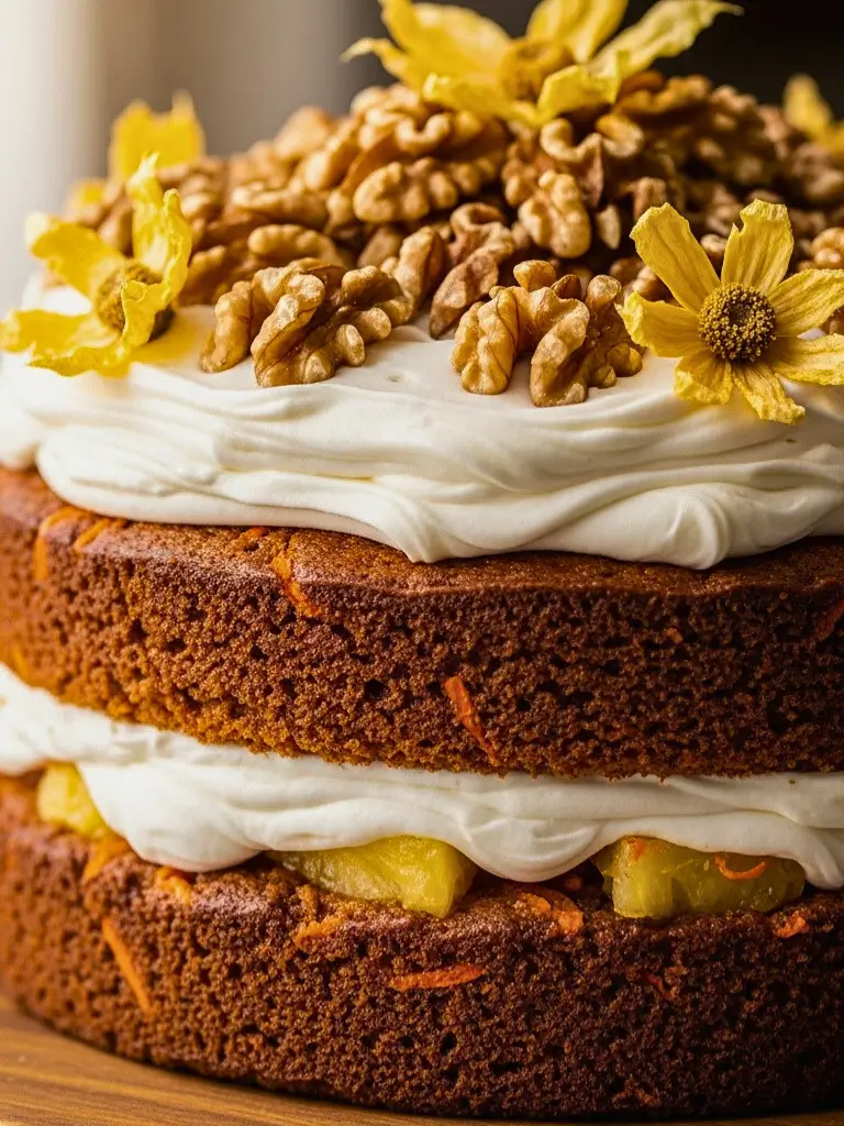 Pineapple Carrot Cake