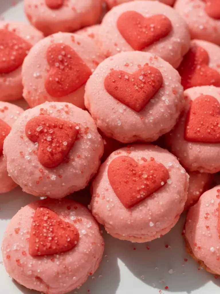 Valentine Day Heart Cookies