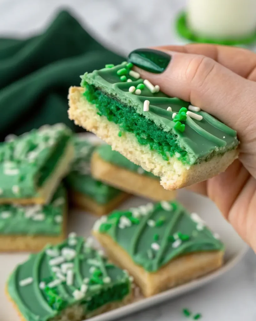 St. Patrick’s Day Sugar Cookie Bars