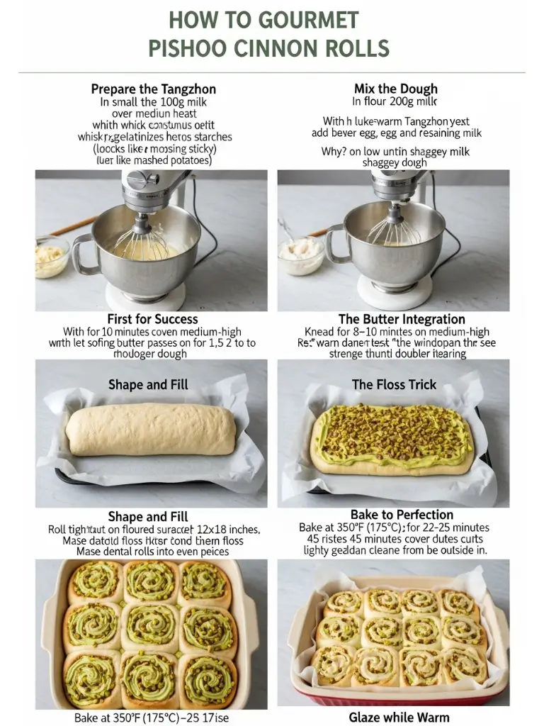 Best Pistachio Cinnamon Rolls Gourmet Recipe Secret