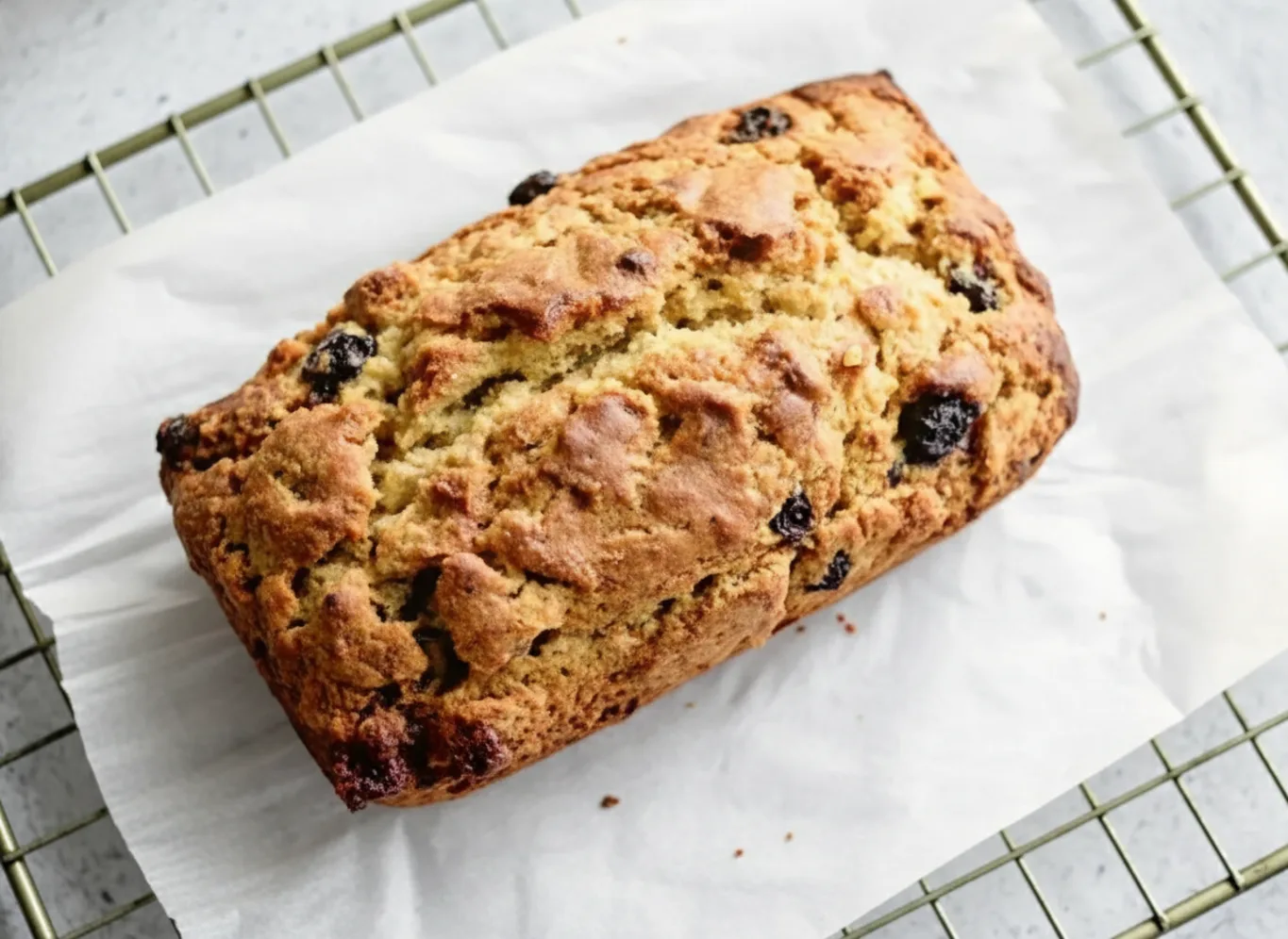 The Best Sourdough Discard Lemon Blueberry Quick Bread