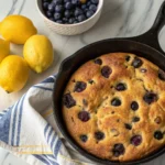Sourdough Lemon Blueberry Focaccia