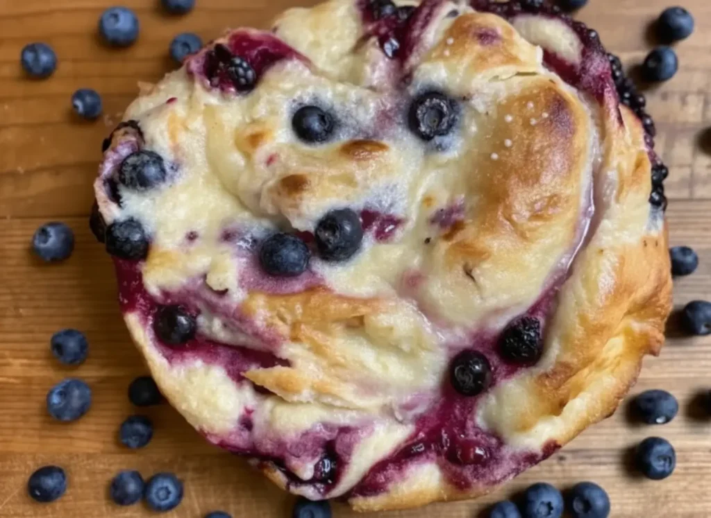 Lemon Blueberry Artisan Sourdough Bread
