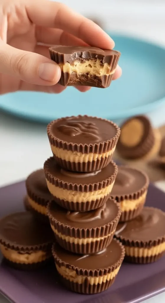Chocolate Peanut Butter Crunch Cups