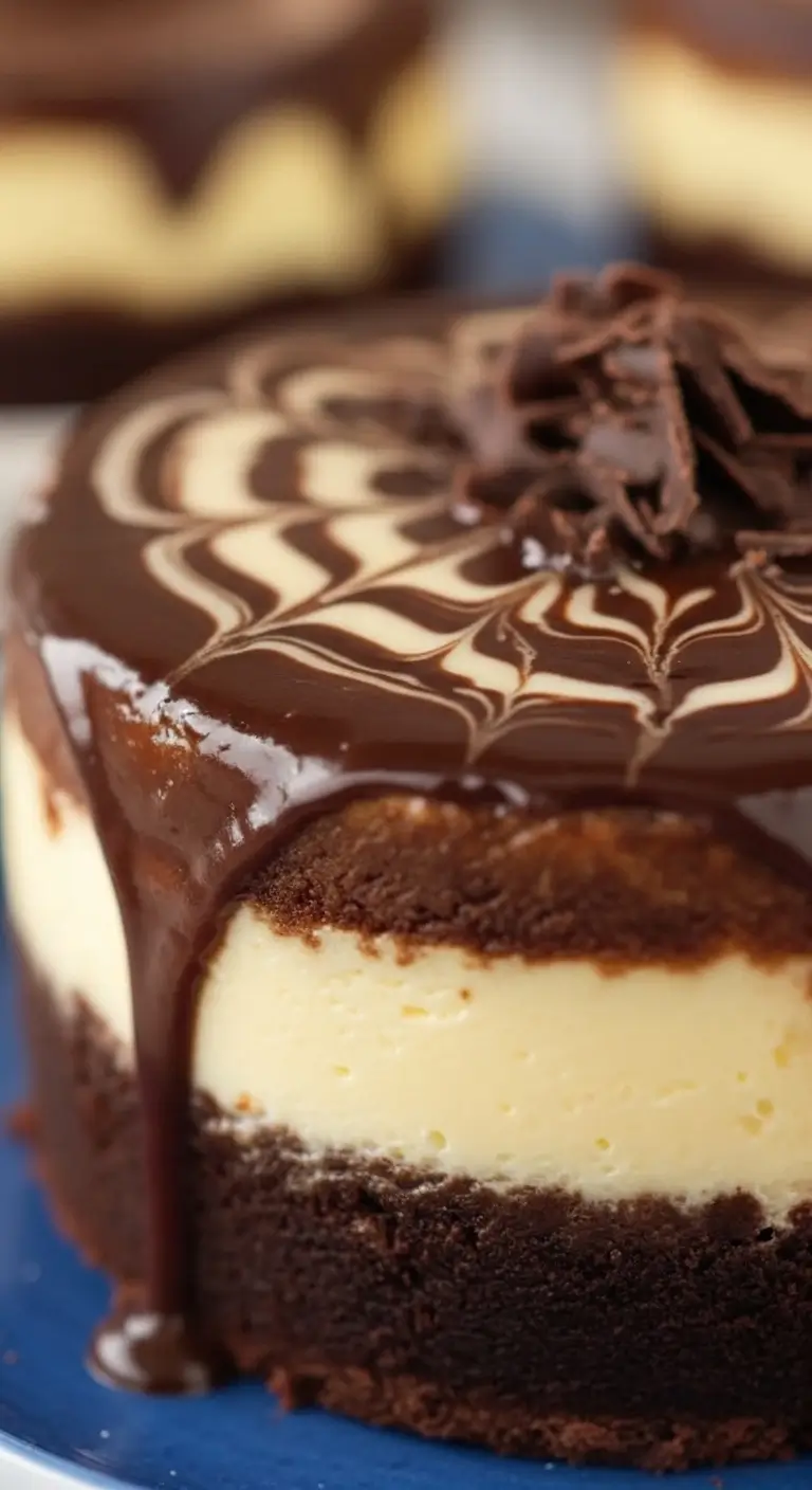 Brownie Bottom Cheesecakes