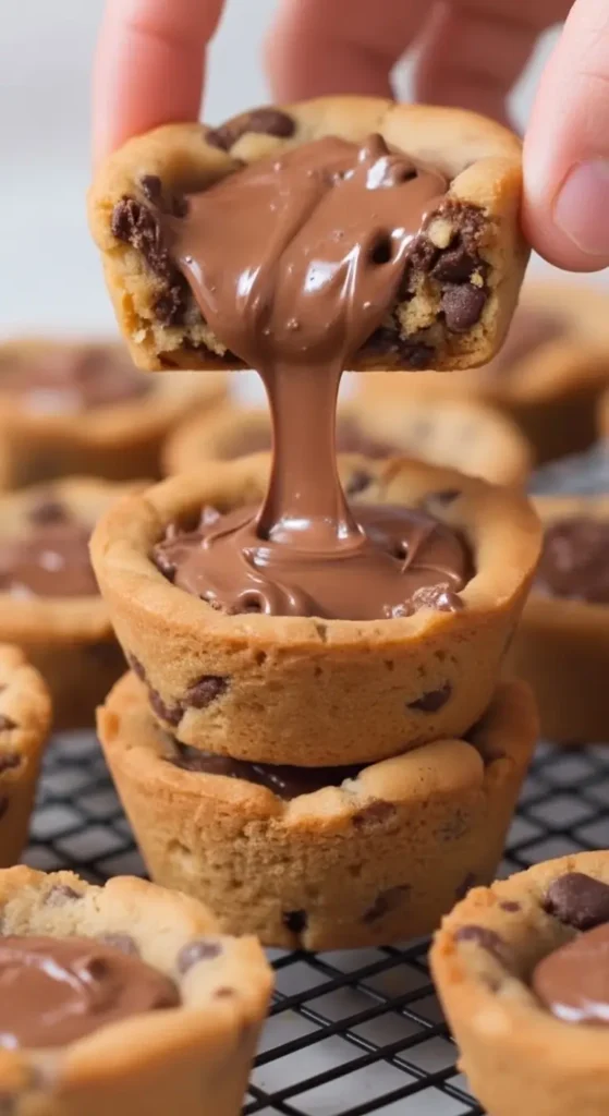 Gooey Chocolate Cookie Cups
