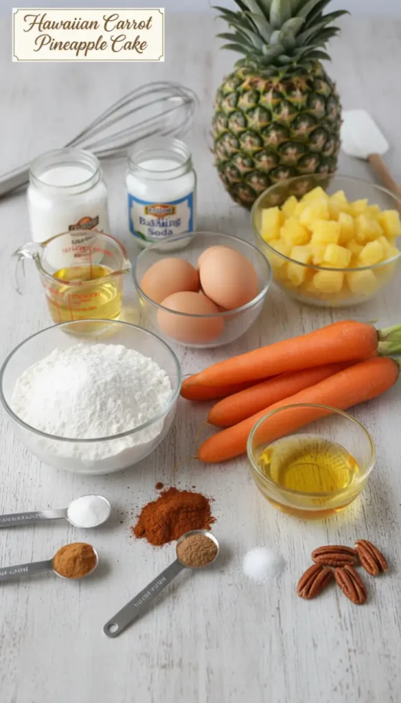 Hawaiian pineapple carrot cream cake recipe from scratch