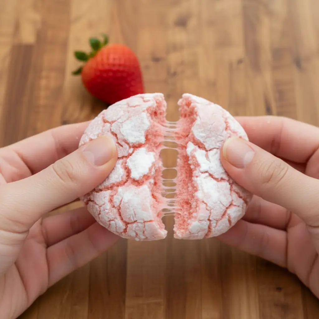 Succes Strawberry Cake Mix Cookies Recipe