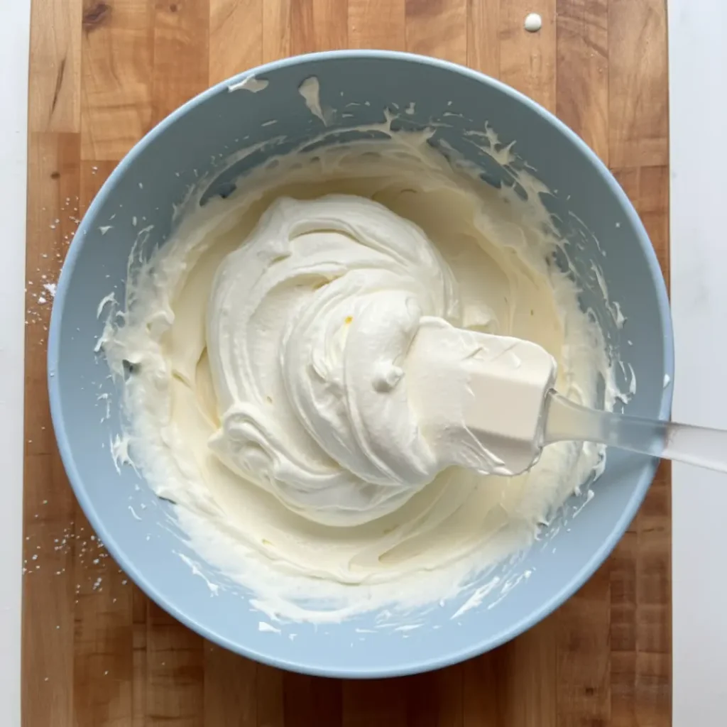 Step-by-step process of making Strawberry Cheesecake Icebox Cake showing layering of graham crackers and cream