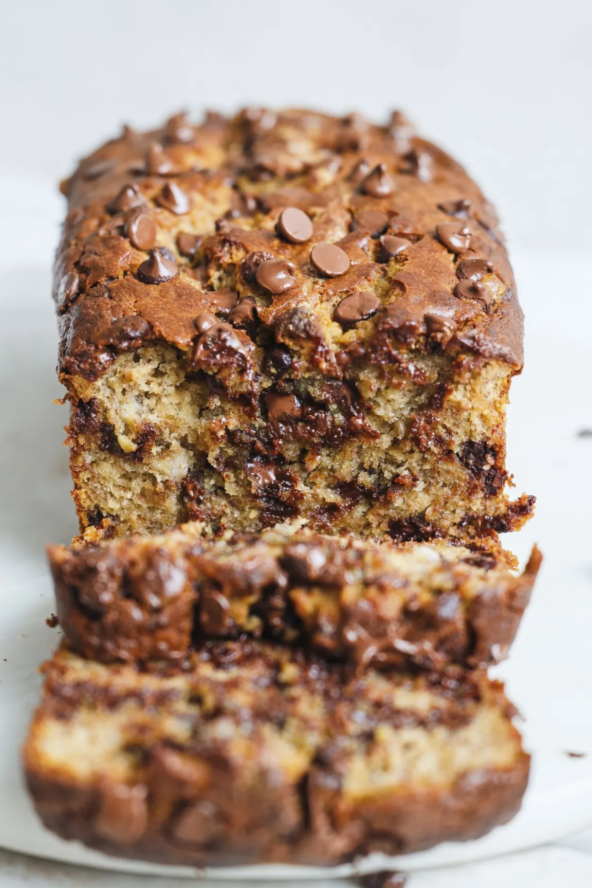 Looking for the best chocolate chip banana bread? This easy, one-bowl recipe yields a soft, tender loaf loaded with chocolate and rich brown butter.