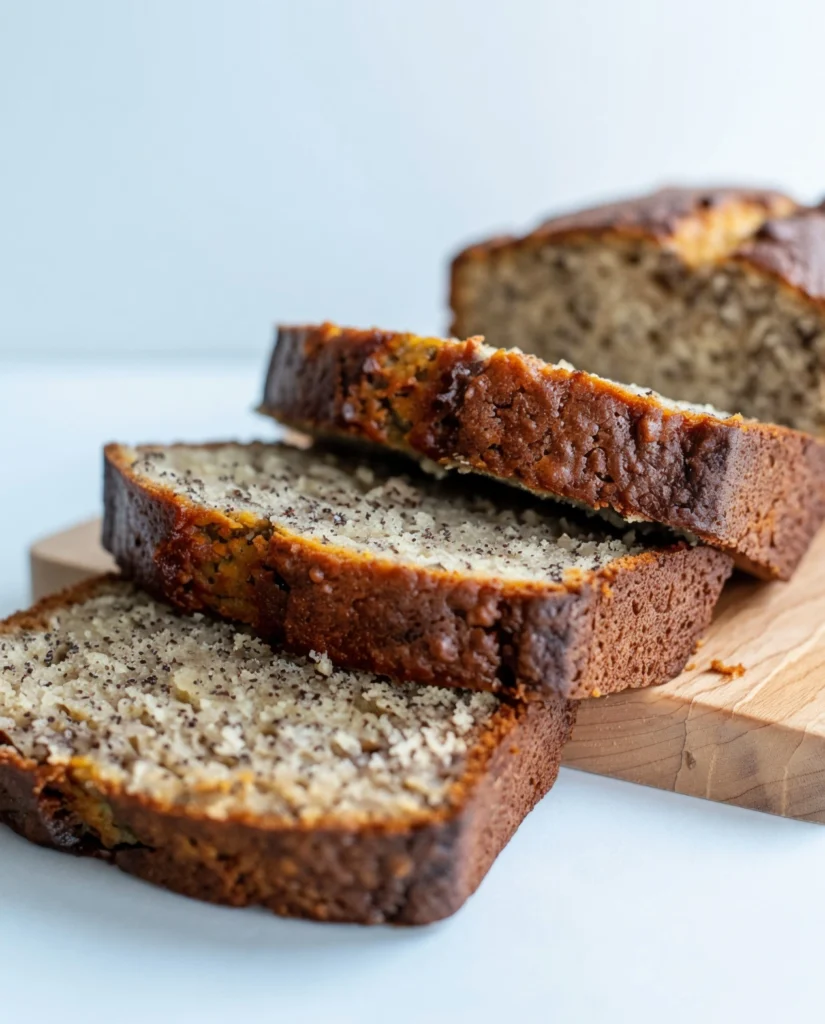 Mashing overripe bananas in a glass mixing bowl for a healthy baking recipe