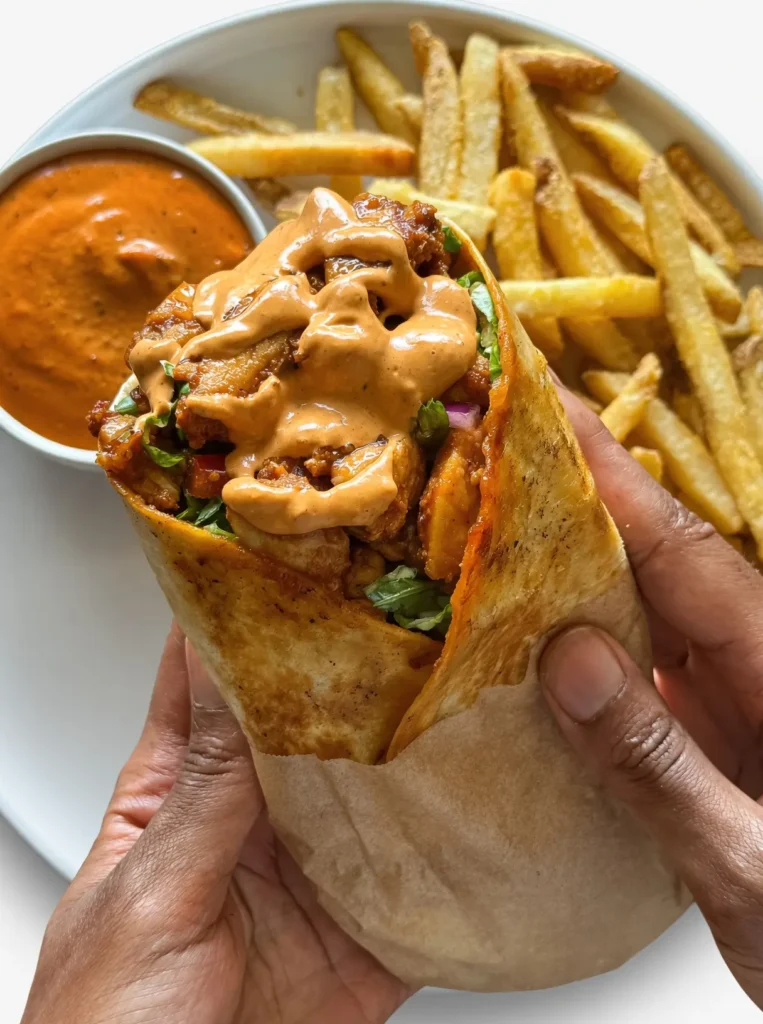 Master the ultimate honey chipotle chicken wrap. Learn how to make crispy, saucy chipotle chicken balanced with a cool, refreshing crisp salad wrap blend.