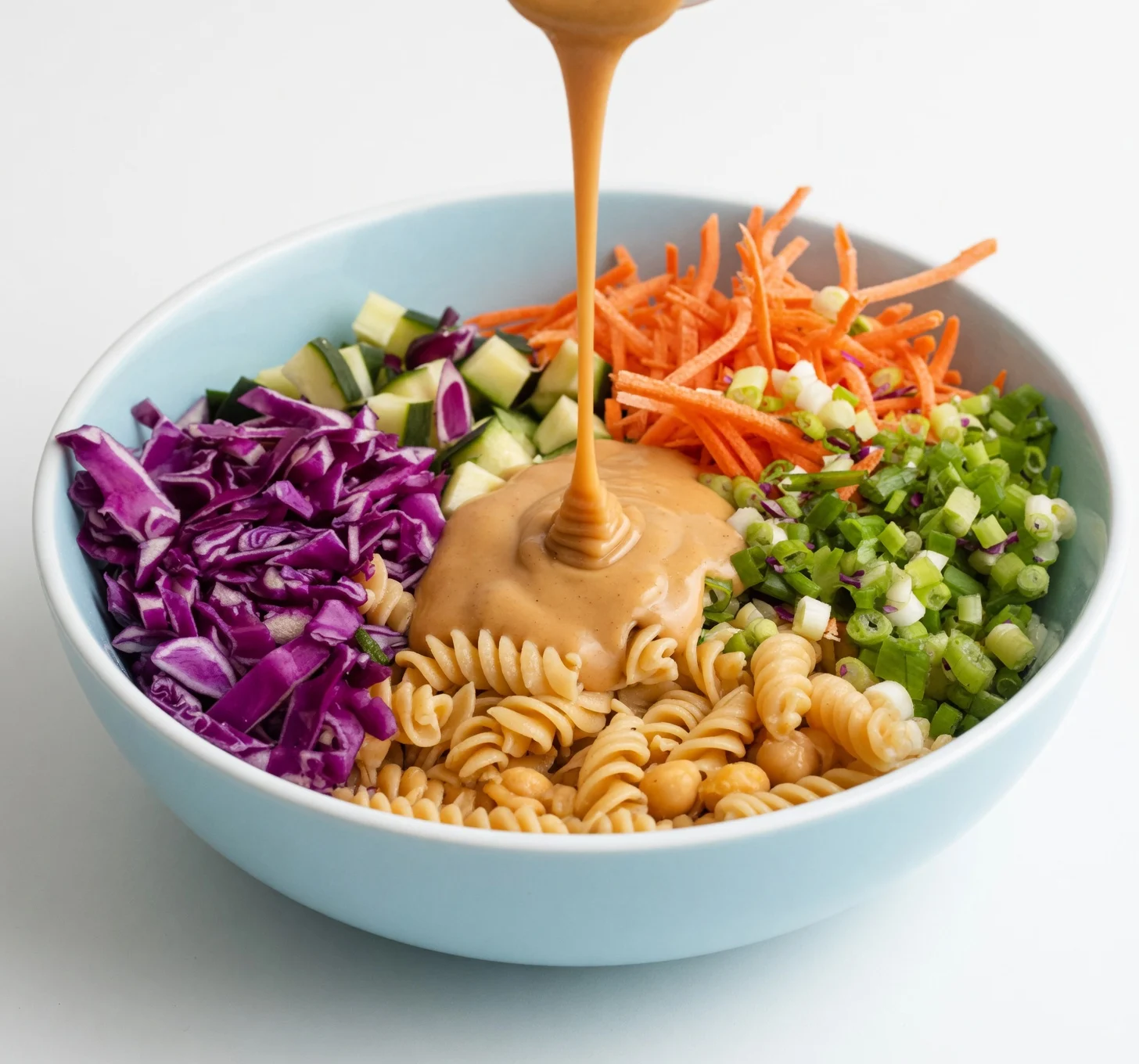 Craving a protein-packed Thai pasta salad? This vibrant, incredible recipe features a spicy peanut dressing and crunchy veggies for perfect meal prep.