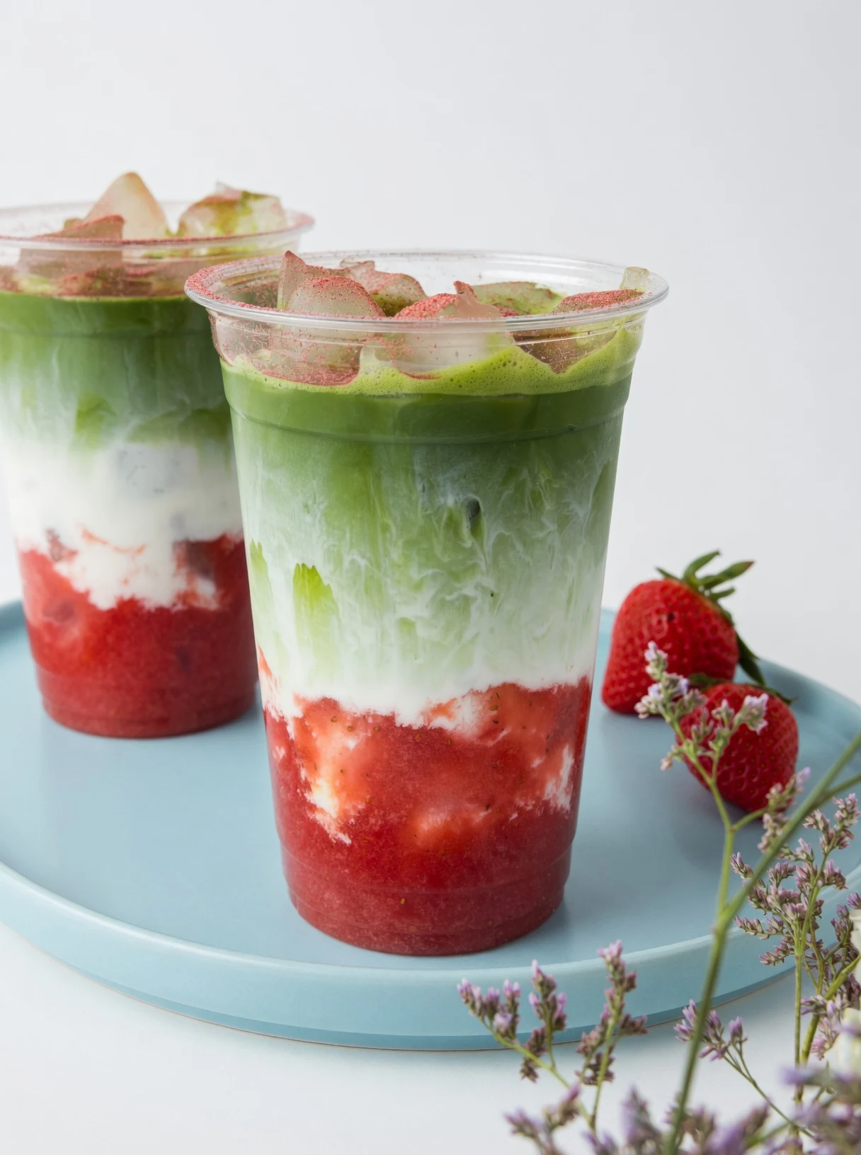 Looking for the perfect Strawberry Matcha Recipe? Master this layered, visually stunning latte at home with expert tips, real fruit syrup, and zero failures.