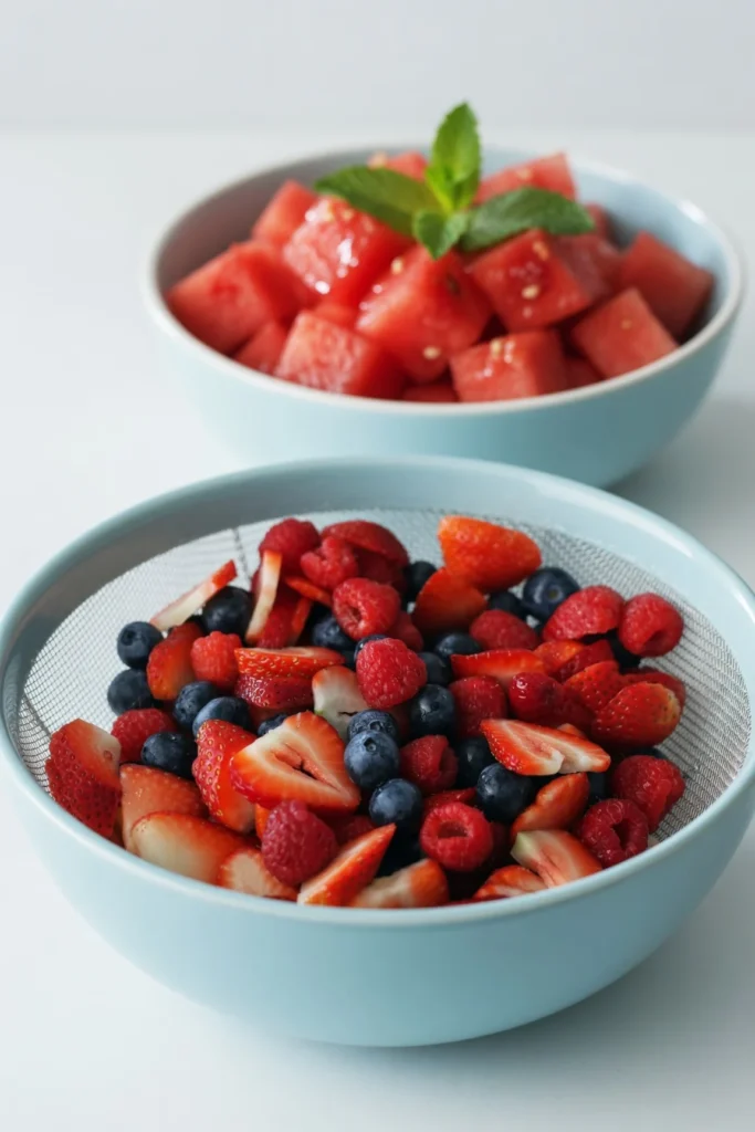 Looking for the perfect fresh bite? This Watermelon Berry Summer Salad combines juicy berries, sweet honey, and fresh mint. Get the easy recipe today!