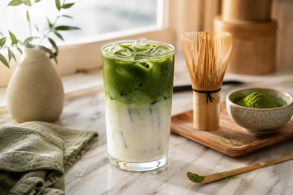 How to Make Iced Matcha