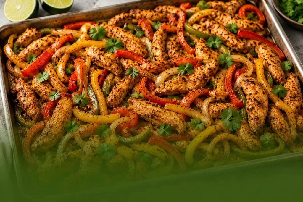 sheet pan fajitas
